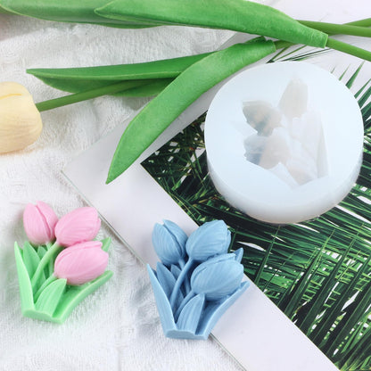 Tulip Fondant Flower CFM355