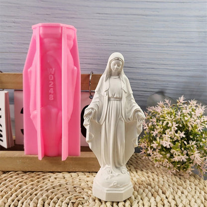 Mother Mary Silicone Mold WCM734