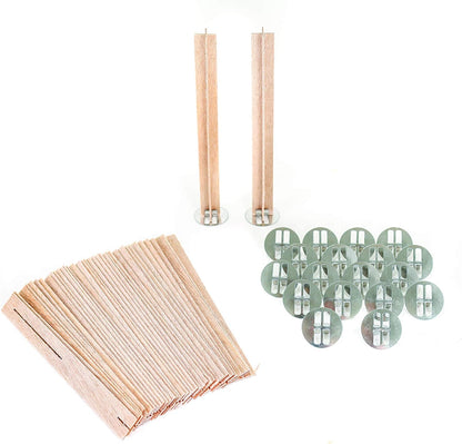 Cross Wooden Wicks with sustainer 1 pcs CW022