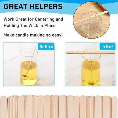 Wooden Multi Wick Holder hole 10pcs CW028