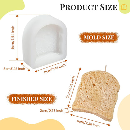 Toast / Bread Silicone Mold WCM659  (OWN)
