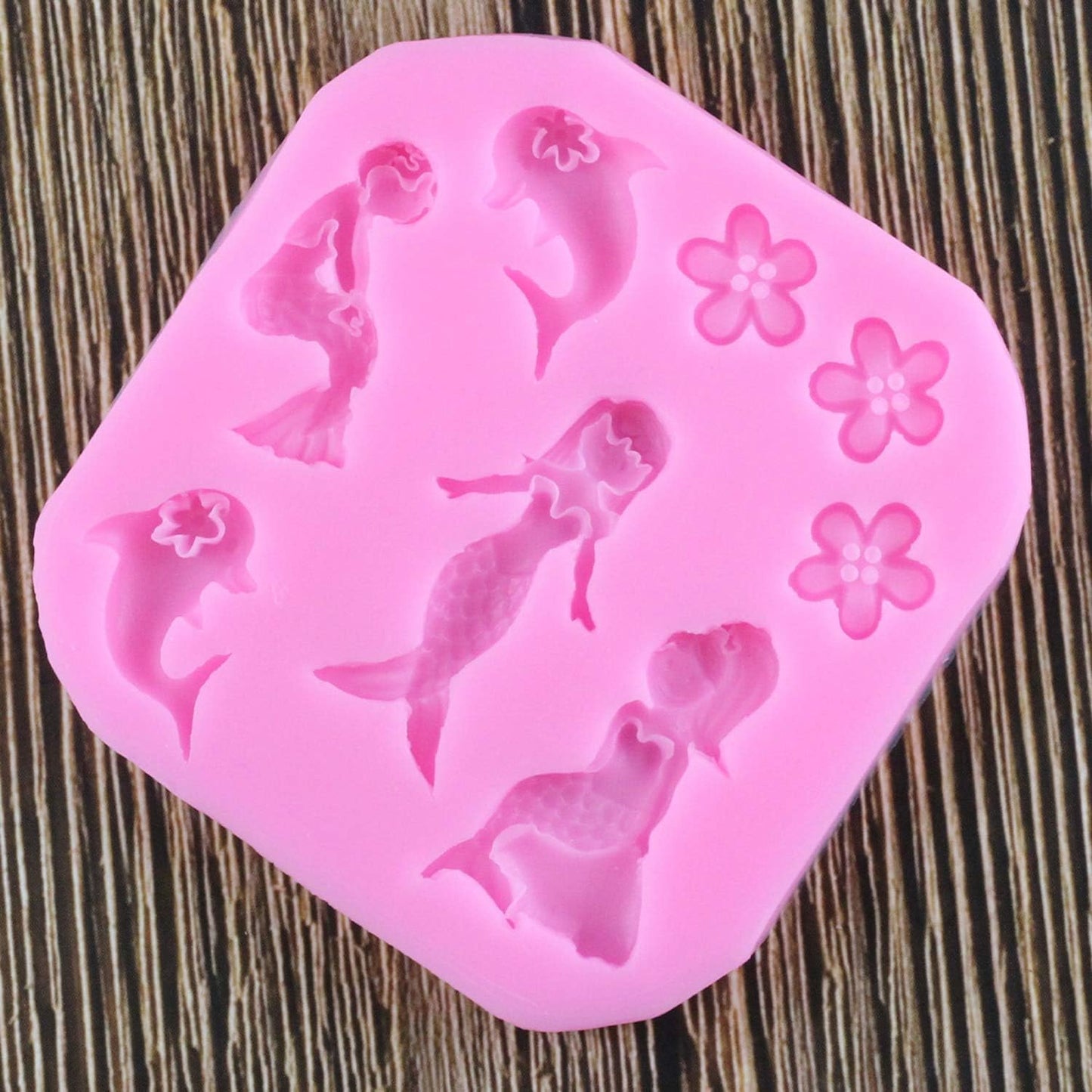 Mermaid & dolphin mold CFM271