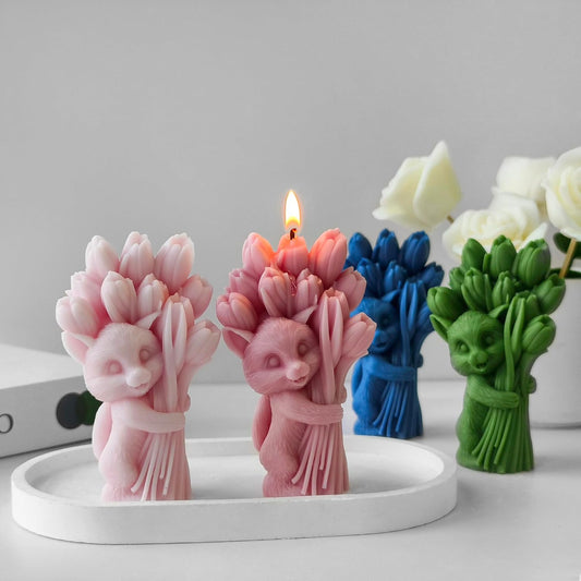 3d Animal Hand Bouquet WCM632