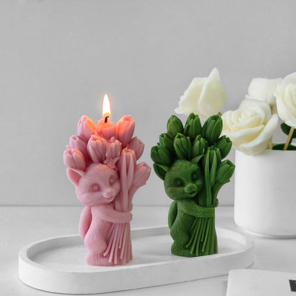 3d Animal Hand Bouquet WCM632