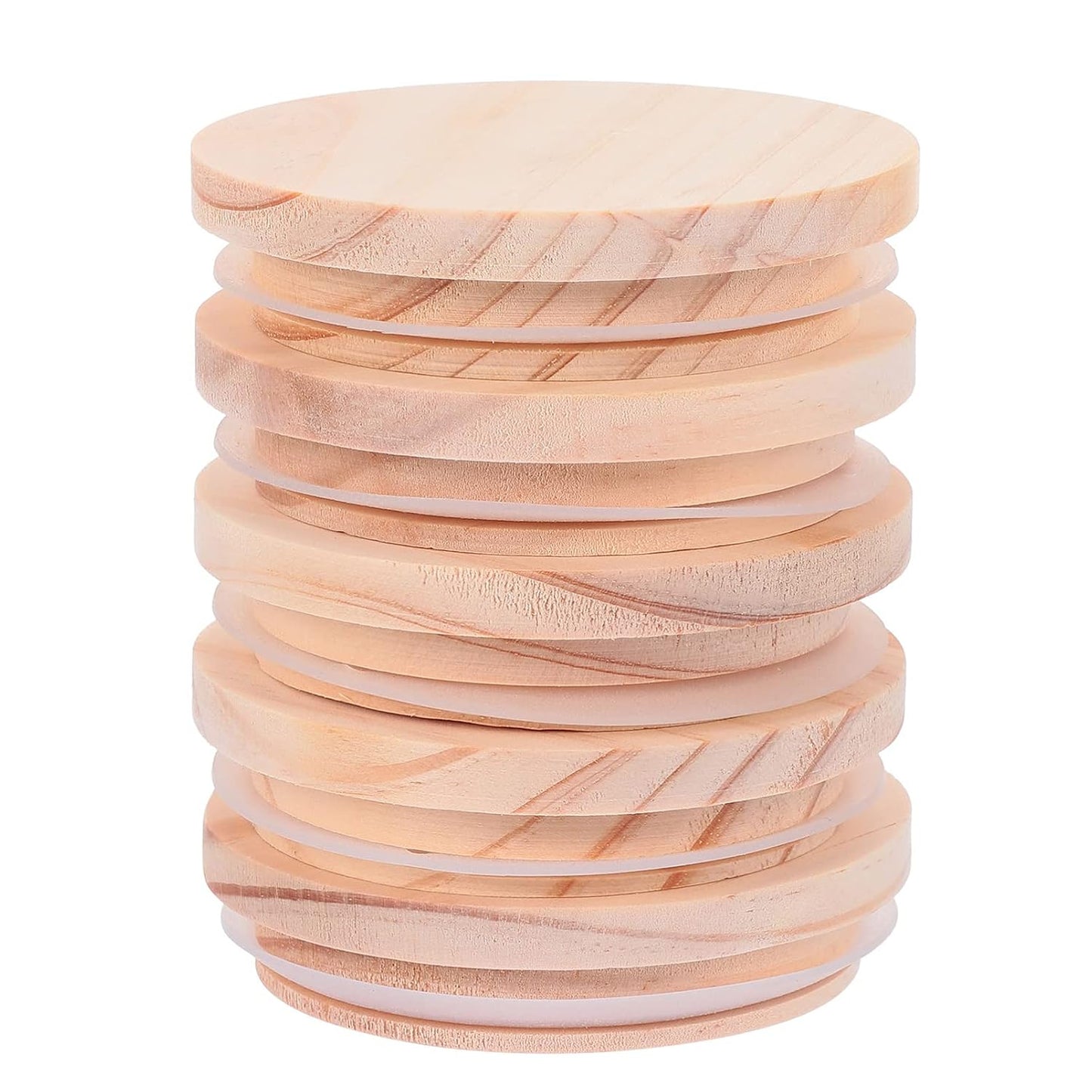 Wooden Lid (only for 180ml/Large Jars) 12PCS PM248