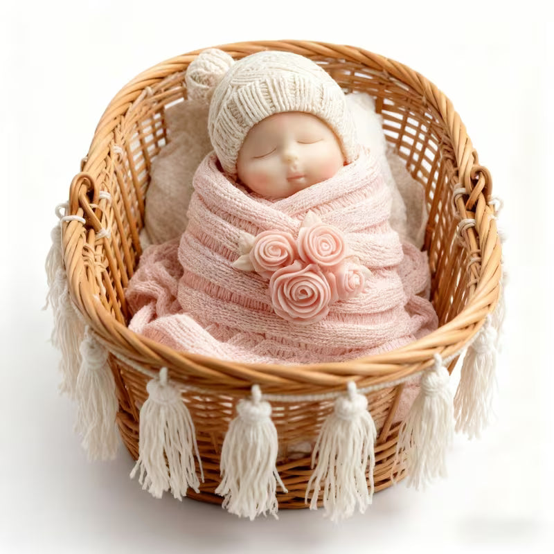 WCM905 Baby Shawl Candle mold