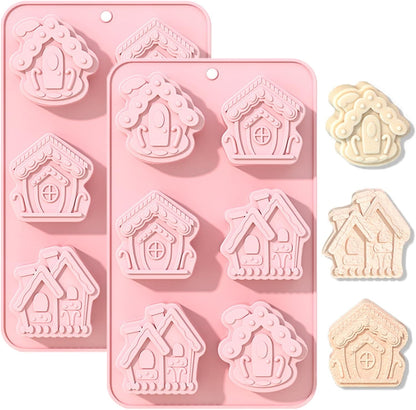 Christmas House Mold CFM360