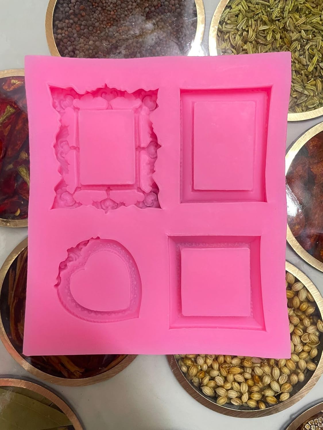 Mirror Frame Silicone Mould CFM345