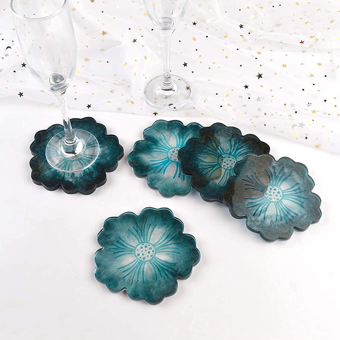 Flower Coaster Mold ARM045