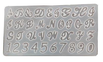 Cursive Alphabet Keychain ARM119