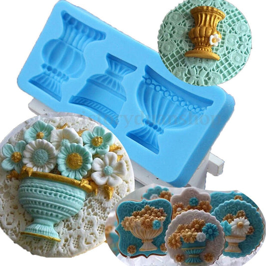 Pots silicone mould CFM223