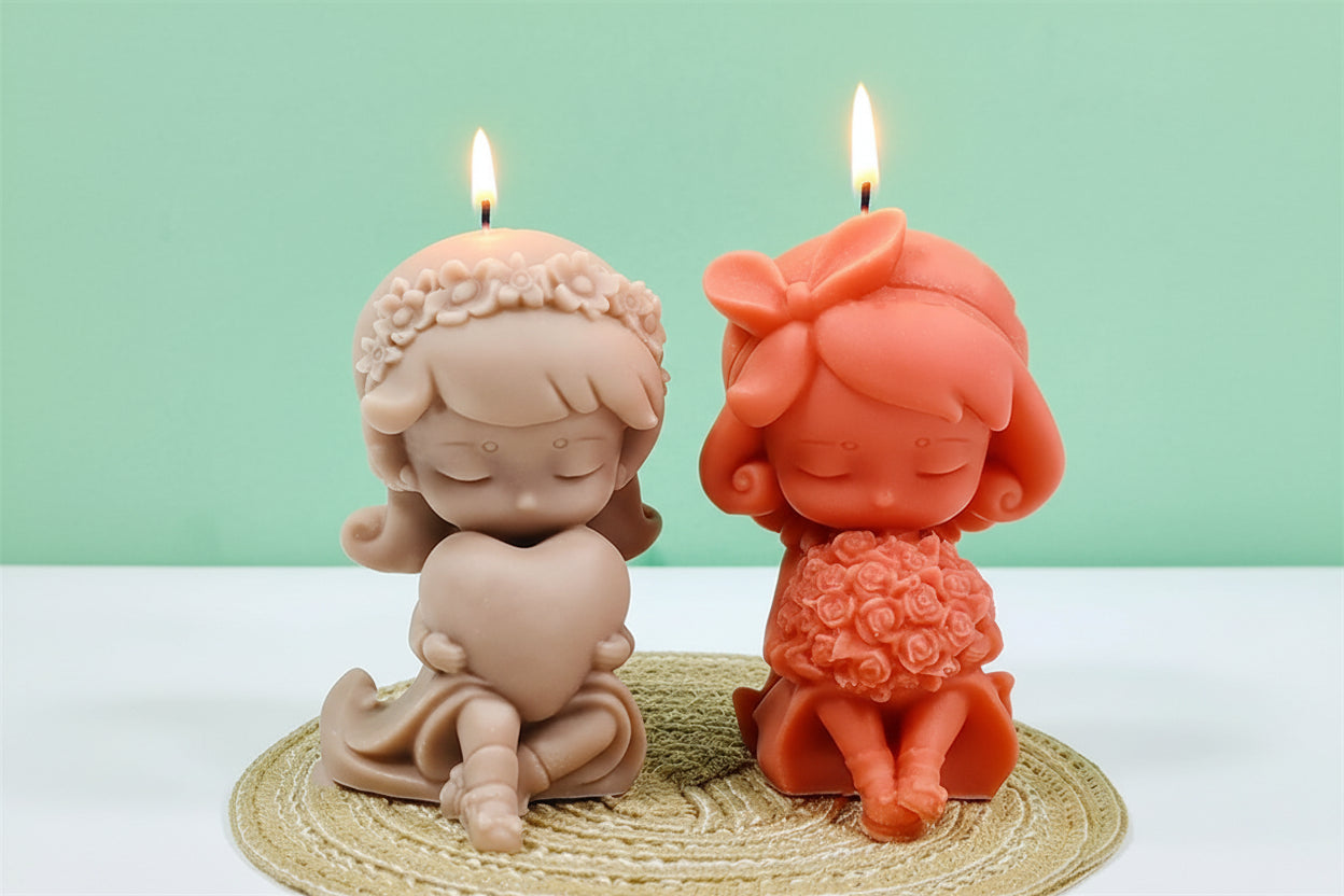 Blossom Girl Candle Mould