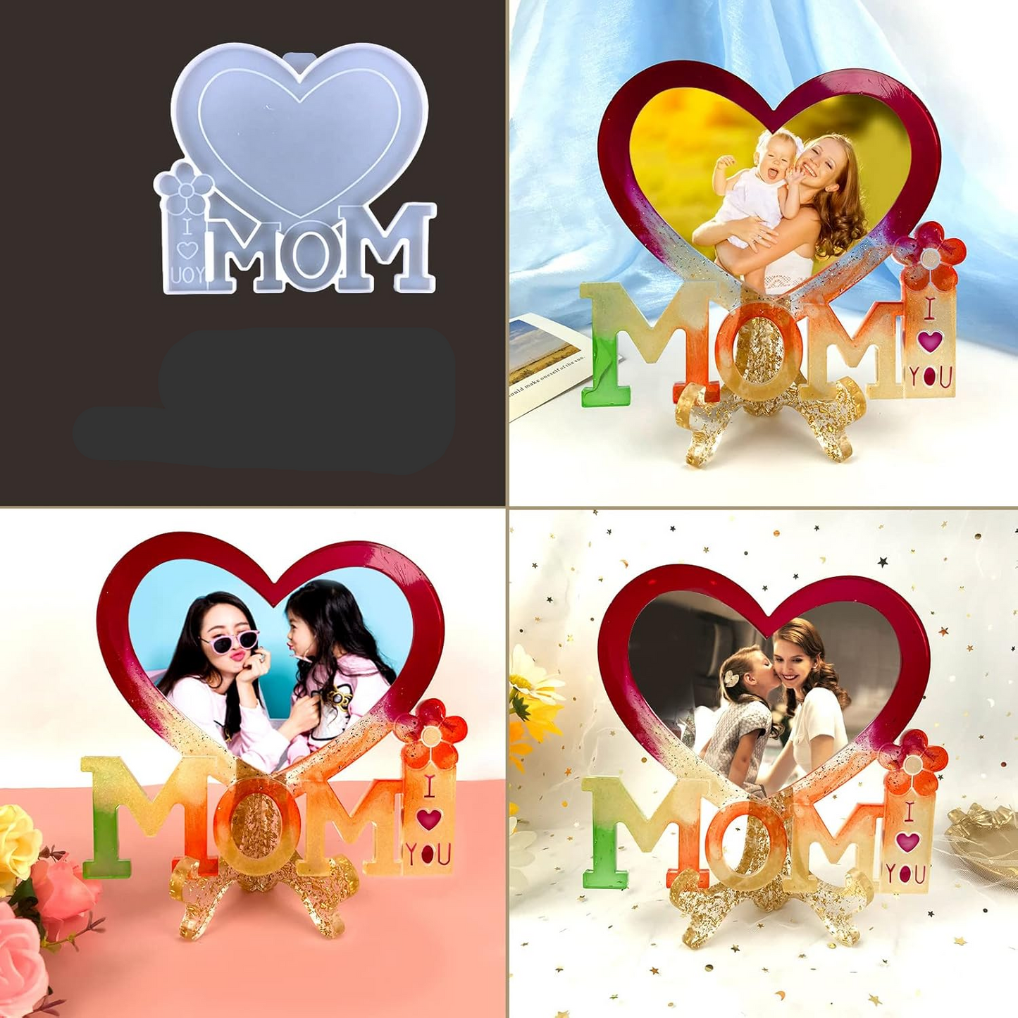 Mom Photo Frame Mold ARM281