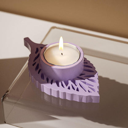 Tropical Leaf Tealight Holder Mould (Set of 4) ARM484