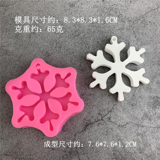 Snowflake Silicone Mould CFM344