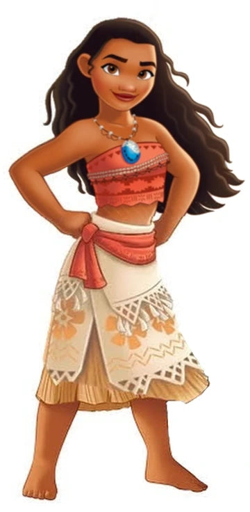 Disney moana characters UV Sticker | UV014
