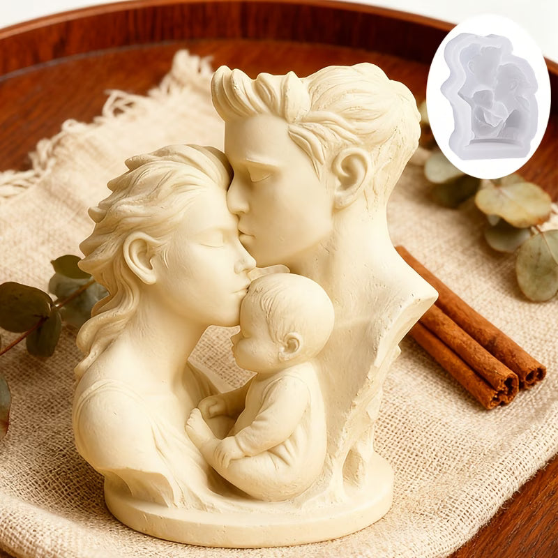 WCM918 Family Bond Decorative Candle Mold