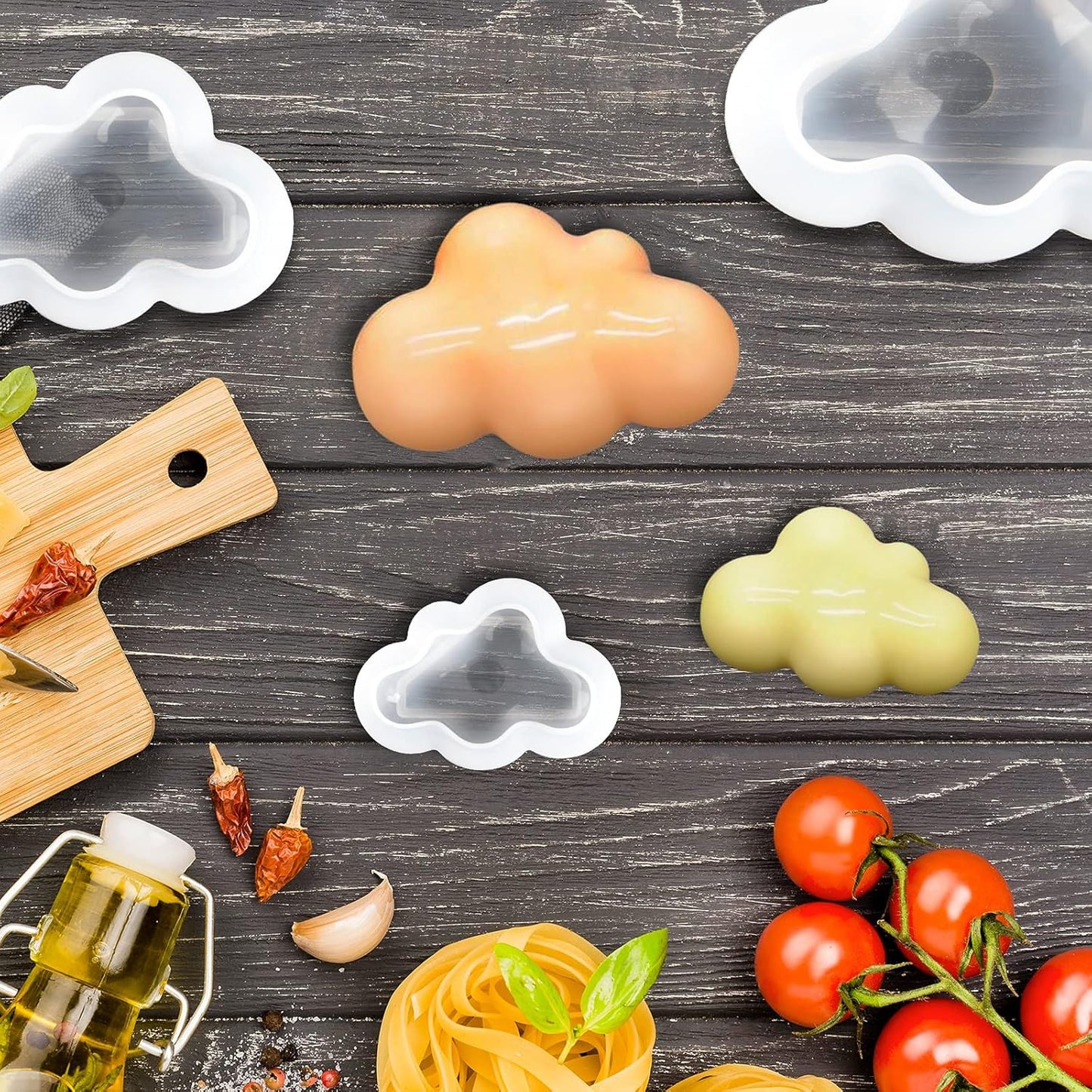 3D Cloud Set of 3 CFM176