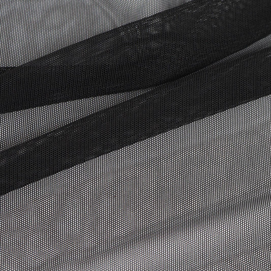 Black Mesh Net Fabric PM300