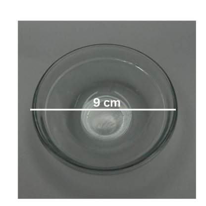 Glass Bow 9CM (6PCS) PM396