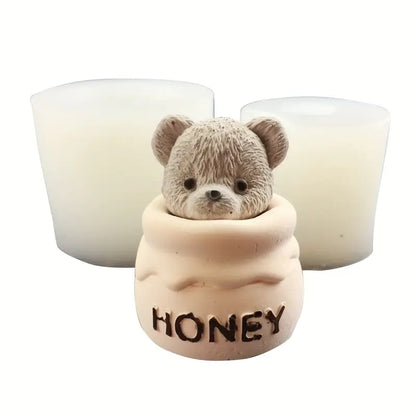 Honey Teddy mould WCM716