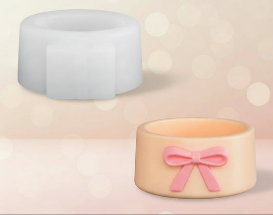 Pretty Bow Jar Silicone Mold