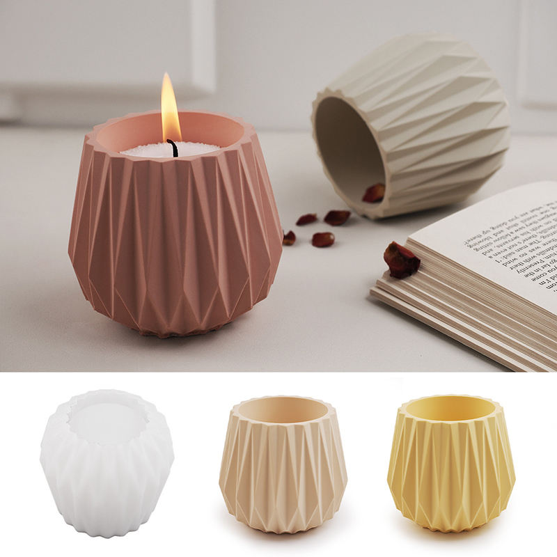 Geometric Faceted Planter Mold | ARM521