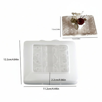 T1 Bowknot Relief Silicone Tray Mold | ARM522