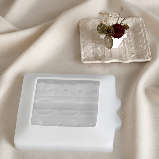 T1 Bowknot Relief Silicone Tray Mold | ARM522