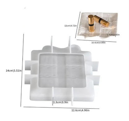 T2 Bowknot Relief Silicone Tray Mold | ARM523