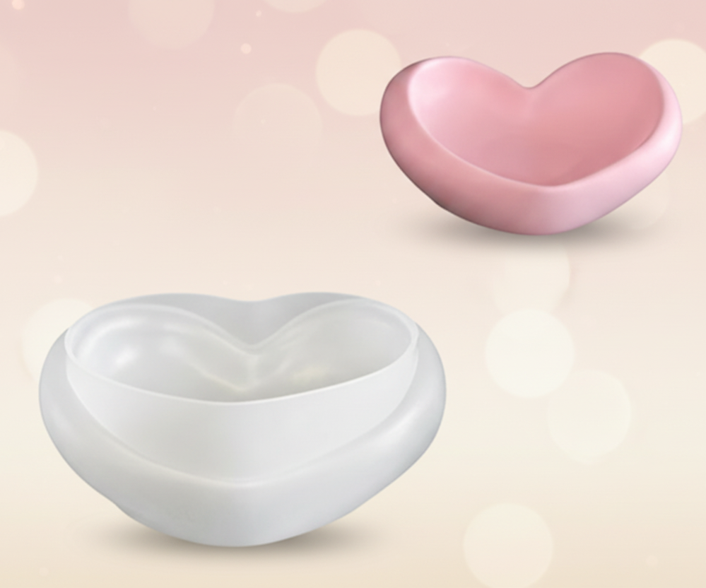 3D Puffy Heart Trinket Mold | ARM527