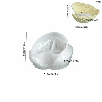 Ocean Wing Trinket Tray Mold | ARM532
