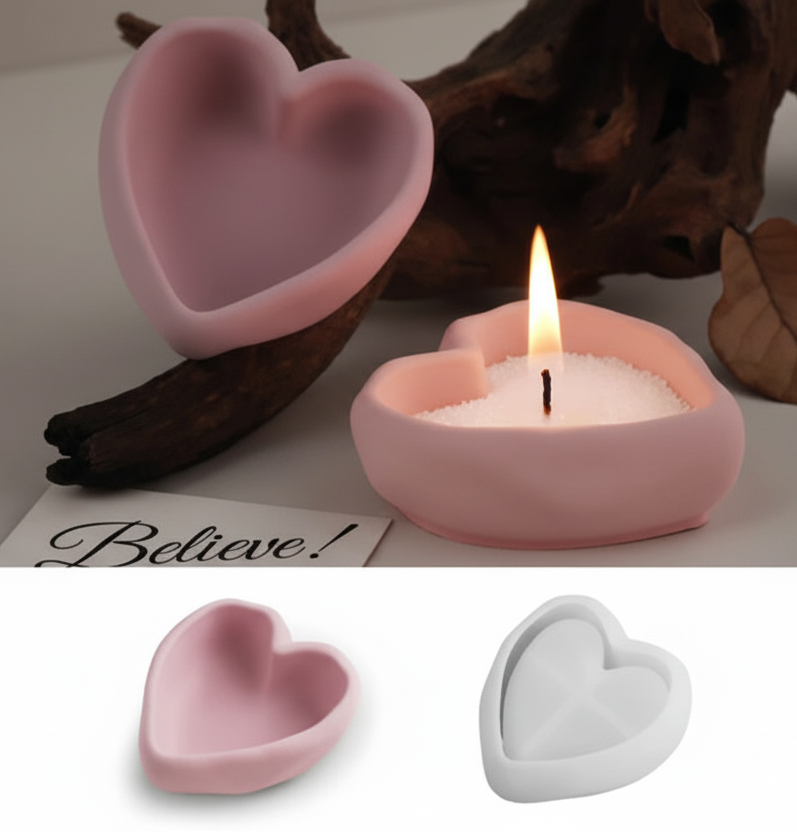 Velvet Heart Trinket Dish Mold | ARM533