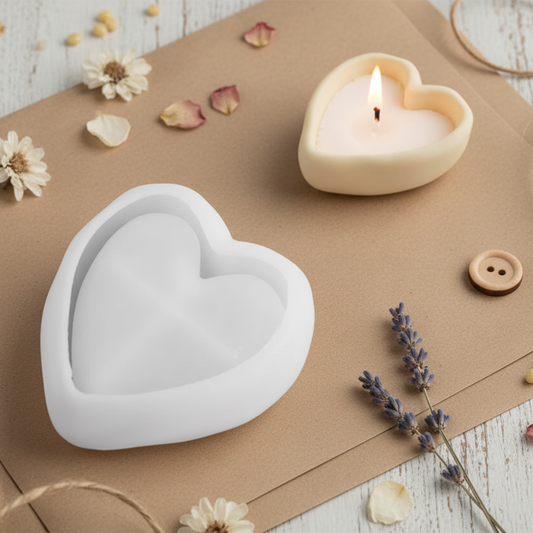 Velvet Heart Trinket Dish Mold