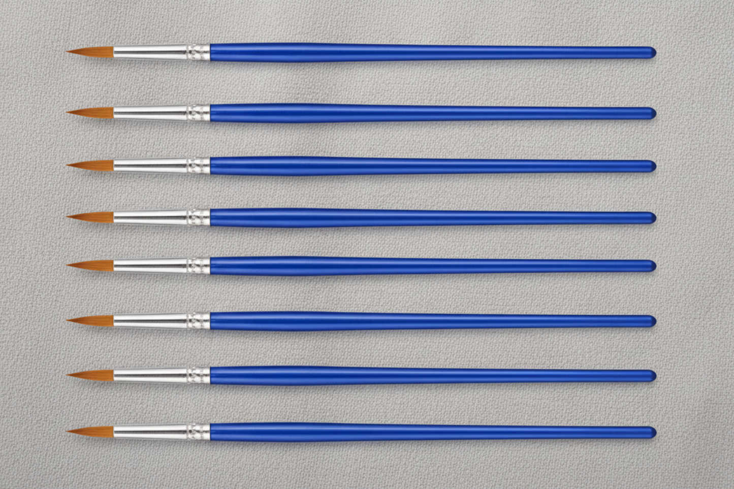 Pointed Round Paint Brush 10 Pcs Set (No.1) |ART062