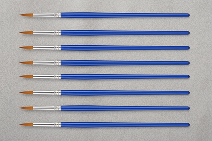 Pointed Round Paint Brush 10 Pcs Set (No.1) |ART062