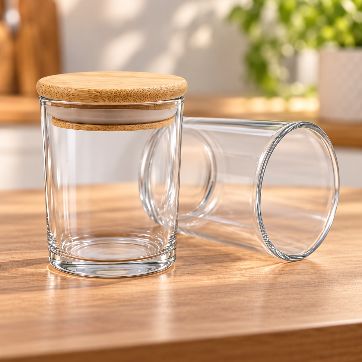 Clear Short Glass Large 180ml 6pcs PM260