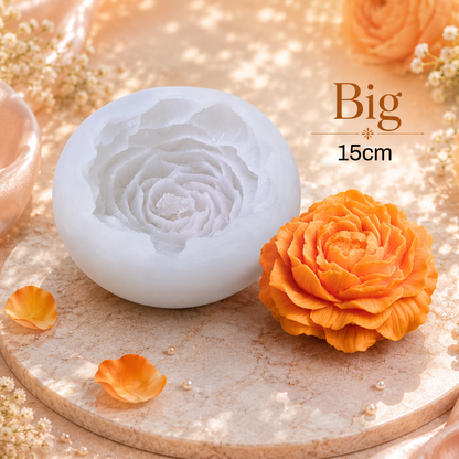 Peony Flower Silicone Mold