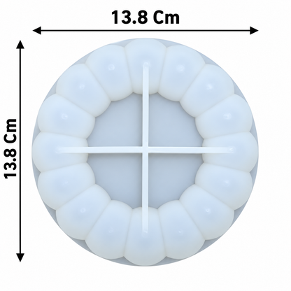 Bubble Coaster Mold Each ARM255 / ARM256