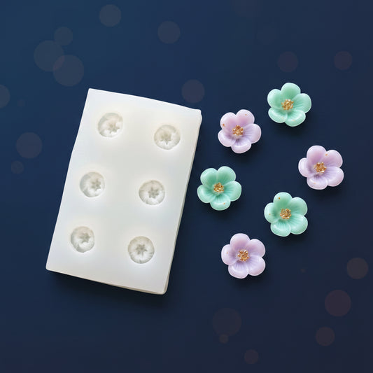 Bloom Bud 6 Cavity Mold