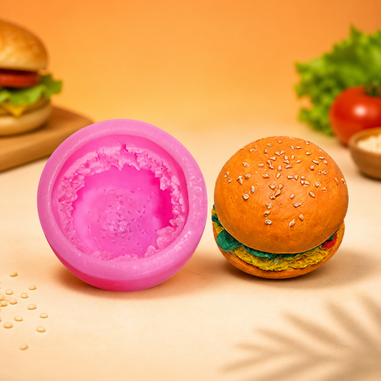 Burger Bun Silicone Mold 