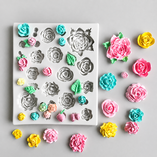 32 Cavity Roses Flower CFM319(own)