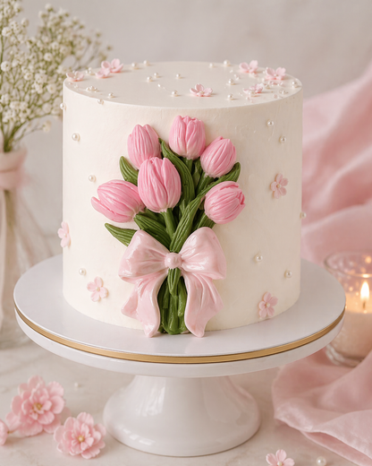 Tulip Flower Fondant Mould CFM321 | CFM354(own)
