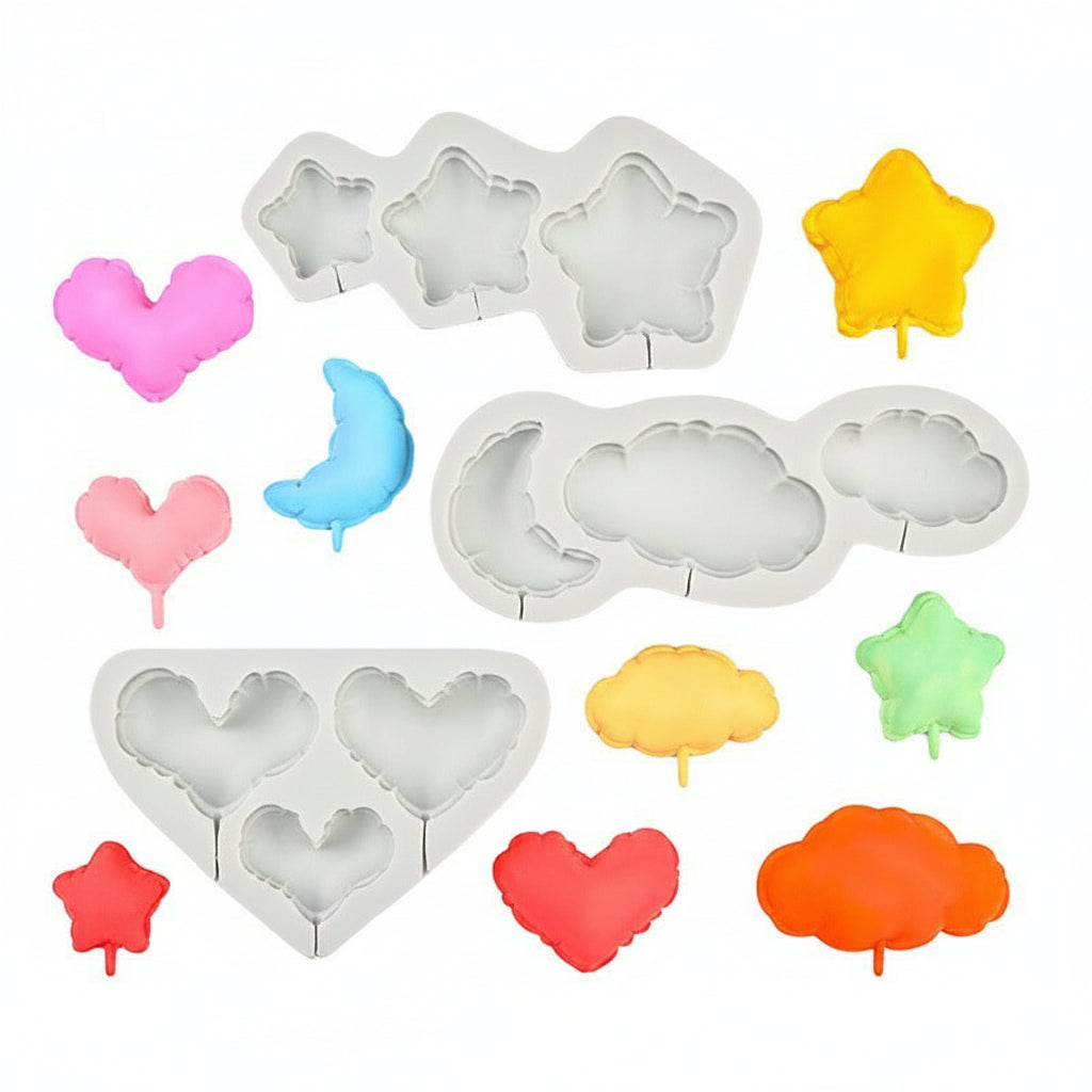 4-in-1 Ballon Silicone Mold Combo