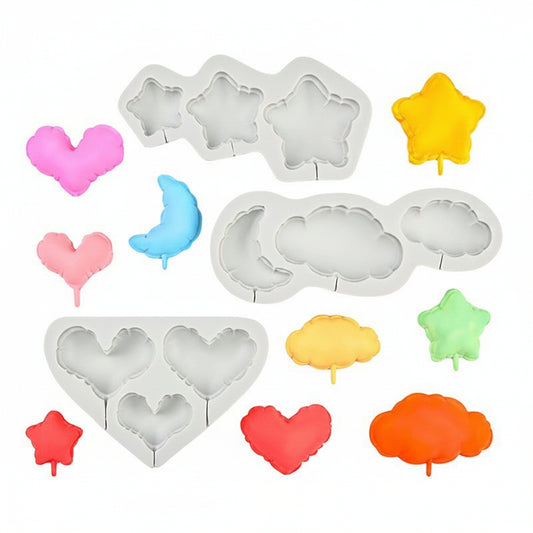 4-in-1 Ballon Silicone Mold Combo
