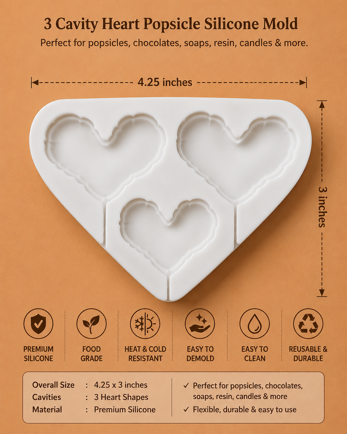 4-in-1 Ballon Silicone Mold Combo
