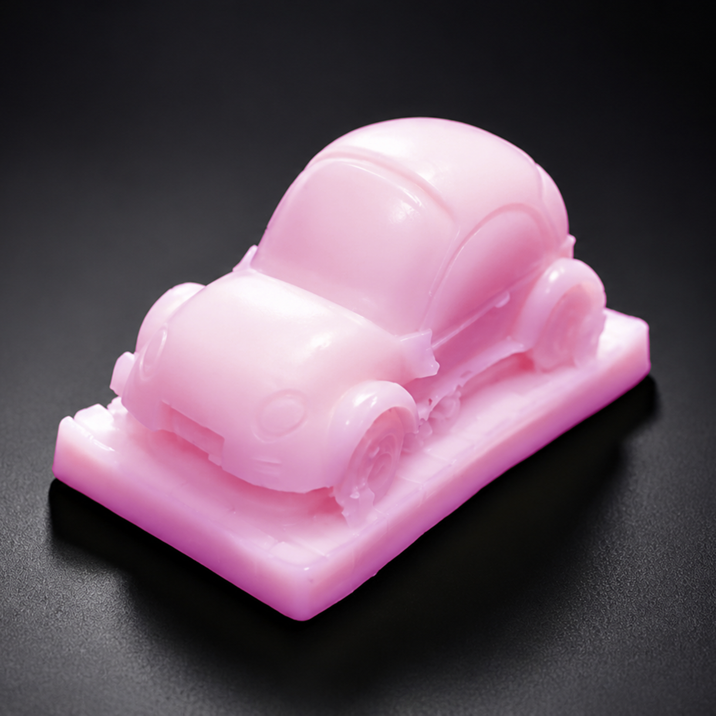Vintage Beetle Car Silicone Mold 