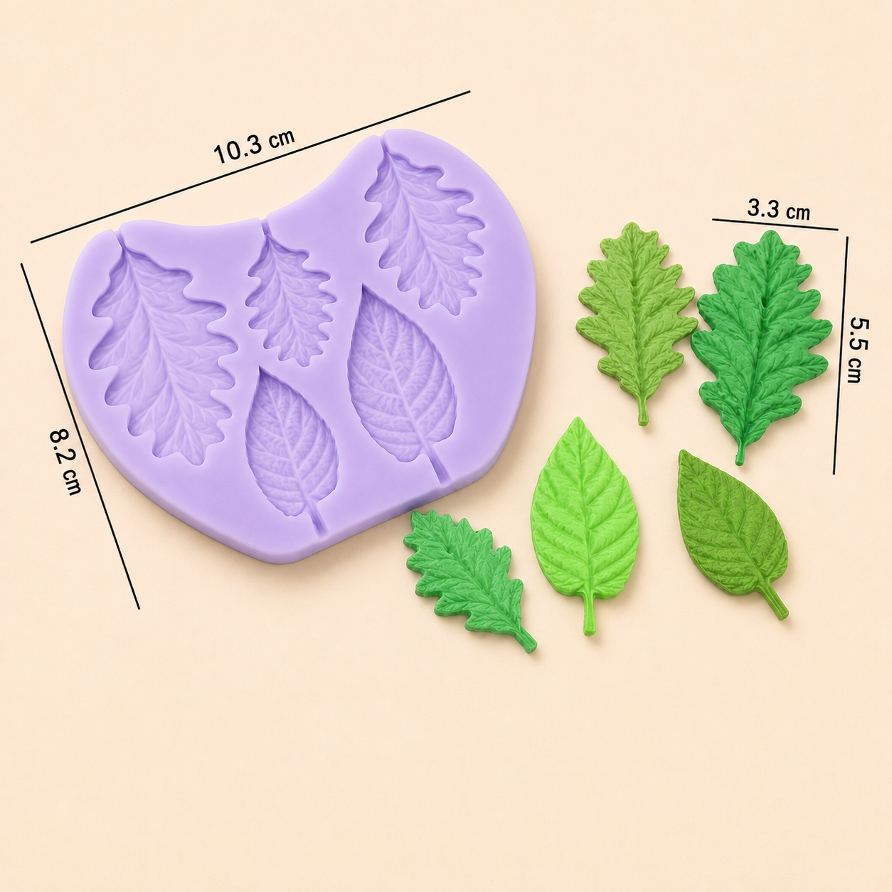 Botanical Leaf Collection Mold