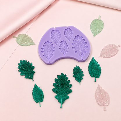 Botanical Leaf Collection Mold