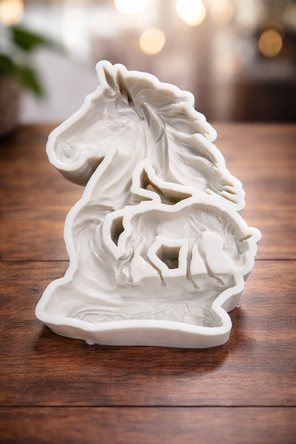 Premium Horse Shape Silicone Mould | WCM 807